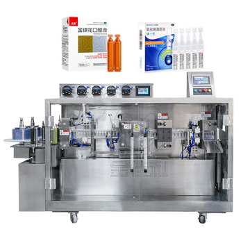 Plastic Ampoule Forming, Filling, and Sealing Machine
