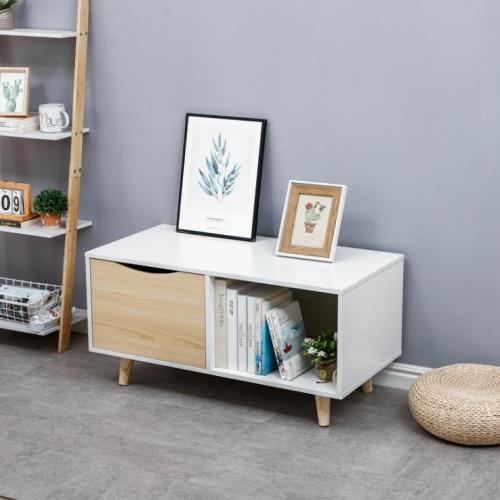 Modern TV Stand Cabinet With Storage Drawers