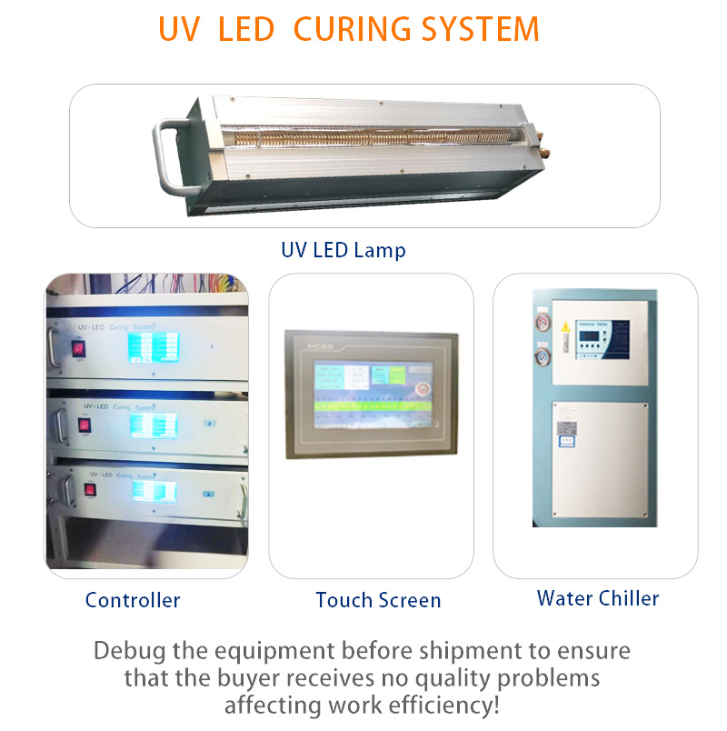 Water-cooled Uv Led Curing Lamp System For Offset Printing Machines ...