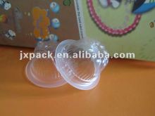 fancy plastic jelly cup