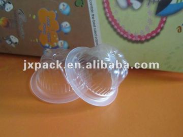 fancy plastic jelly cup