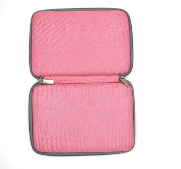 Hot selling inside pocket shockproof carrying nylon laptop case with zipper
