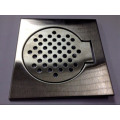 Drenaje de piso cuadrado de acero para baño y cocina