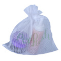 wholesale custom blue mesh onion string bags