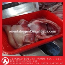 black tilapia fillets