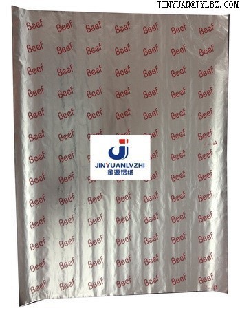 Printed laminate aluminum foil paper sheet food grade aluminum foil paper