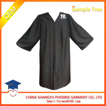 Adult Custom Imprinting Matte Graduation gown