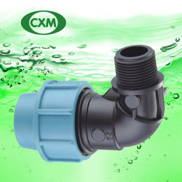 PN16 PP compression male elbow