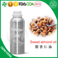 pure sweet Almond oil as Massage oil