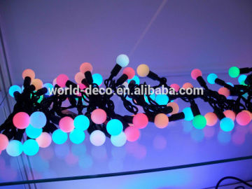 Plastic ball christmas light / LED lighting / Ball light chain