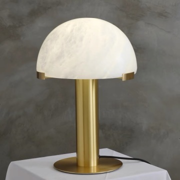 Factory Price Alabaster Mushroom Table Lamp