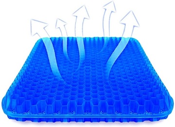 pressure relief Chair or Car Gel Seat Cushion