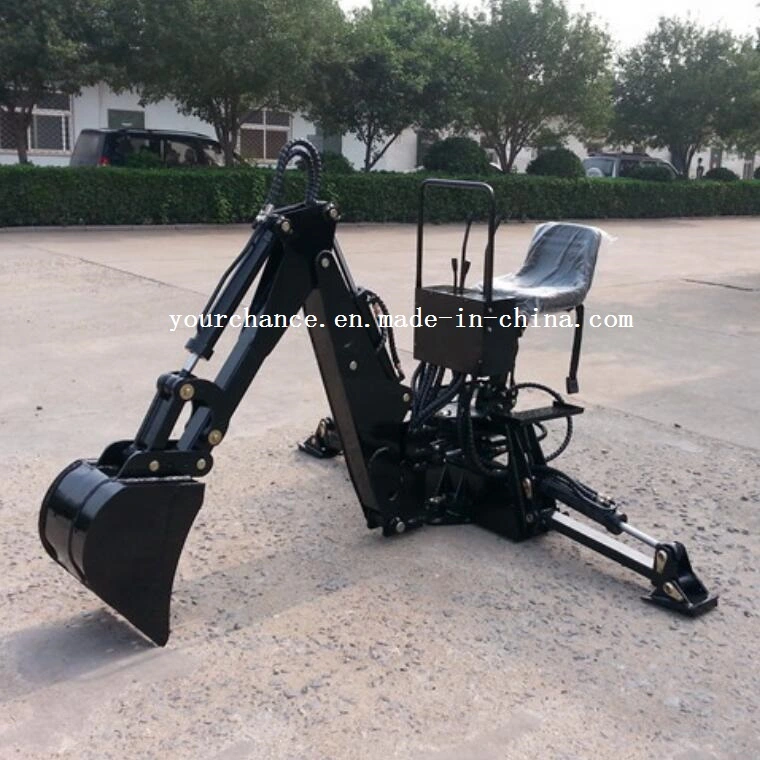 Hot Selling Lw Series 15-180HP Tractor Mounted 1.65-3.65m Digging Depth 200-560mm Width Bucket Multifunctional Backhoe Excavator with Thumb Grab