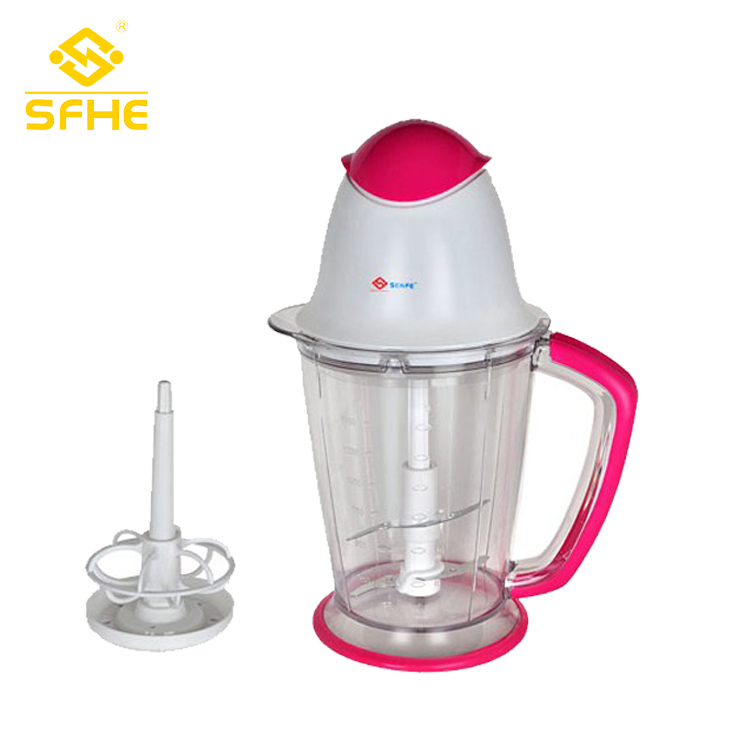 1.5 L Bowl Food Chopper With Two Knives