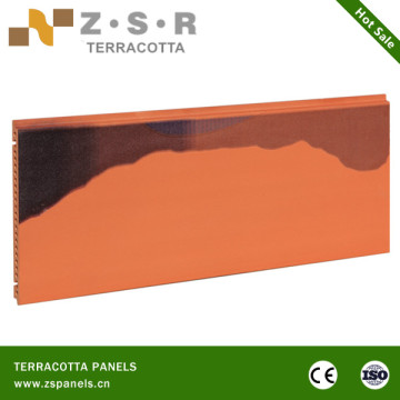Terracotta facade wall tiles