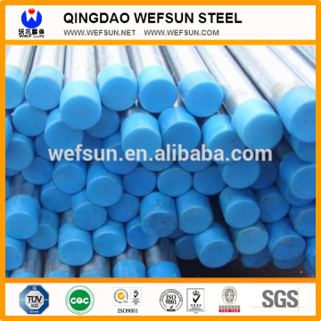 High stress top quality Galvanized Pipe with End Caps