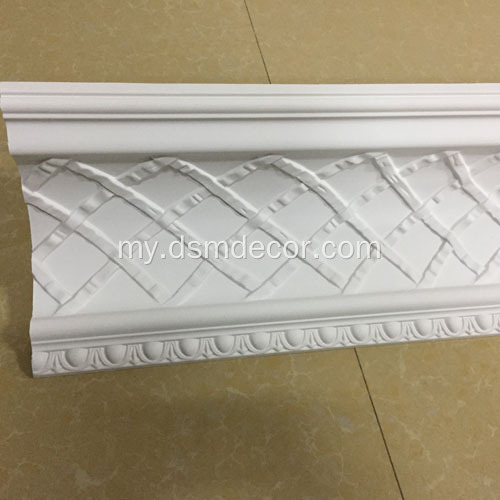 ပေါ့ပါးသော Polyurethane ထိုးဆေး Cornice Moldings