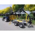 Log Wood Timber Loader Loader Log Trailer