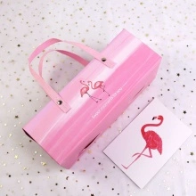Flamingo pattern swiss roll กล่องบรรจุภัณฑ์