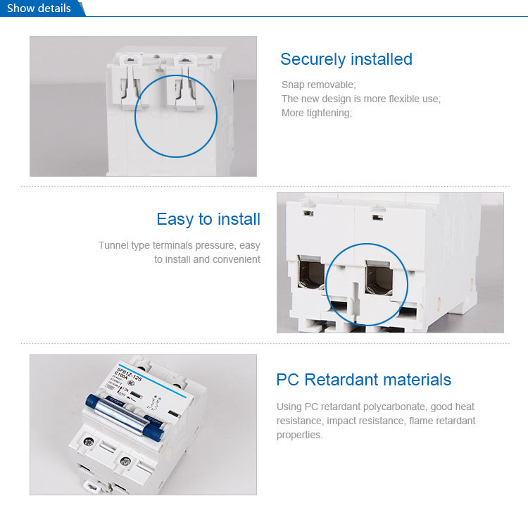 SAIP/SAIPWELL MCCB DC Circuit Breaker Switch