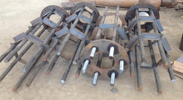 Tower foundation anchor bolts