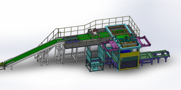 Efficient High-Level Palletizing System Solution