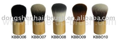 bamboo cosmetic brush baby kabuki brush