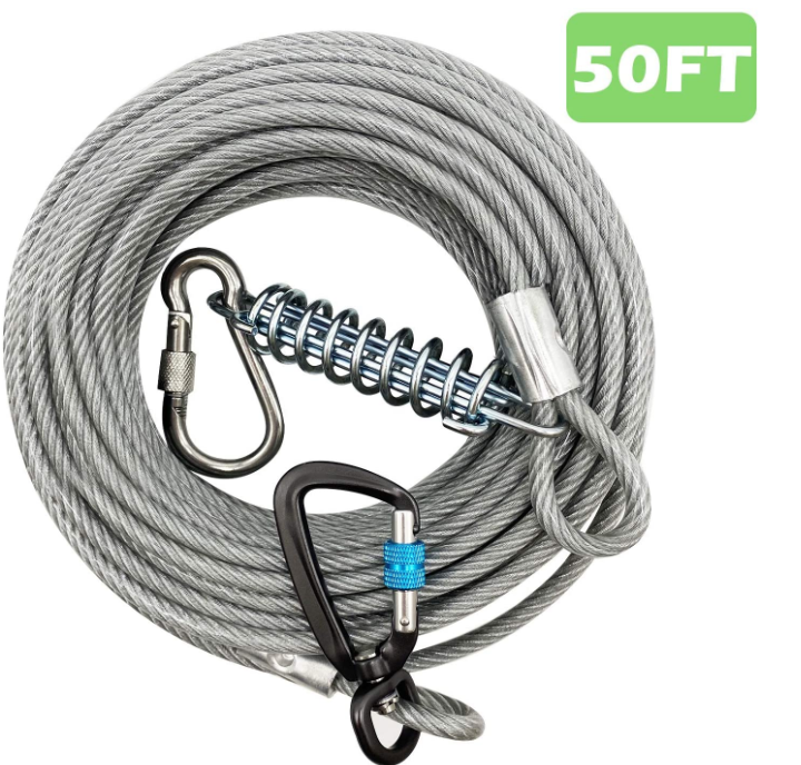 Heavy Duty Dog Tie Out Cable