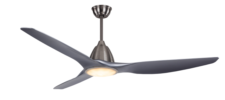 60-inch Modern Decorative Fan Lamp with 3-Blades