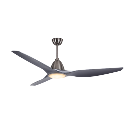 60-inch Modern Decorative Fan Lamp with 3-Blades
