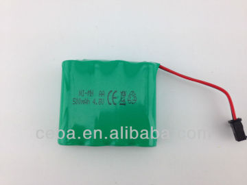 Battery pack/batterie nimh rechargeable pack nimh rechargeable battery pack 4.8v