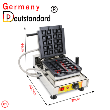 Bäckerei Ausrüstung kommerzielle Eisenwaffelmaschine zu verkaufen