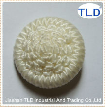 White Thread Covered Buttons