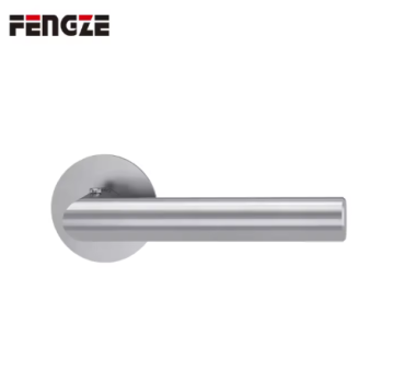 Stainless Steel Wooden Door Keyway Door Handle Lock