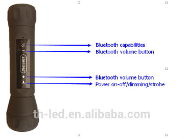 365nm UV LED Handheld Flashlight