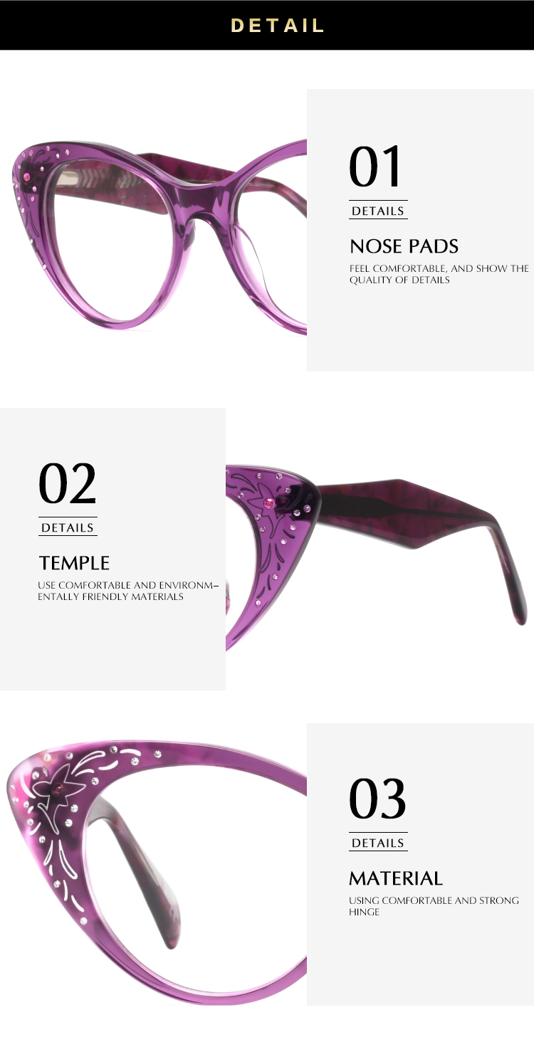 women fashion optical glasses frame