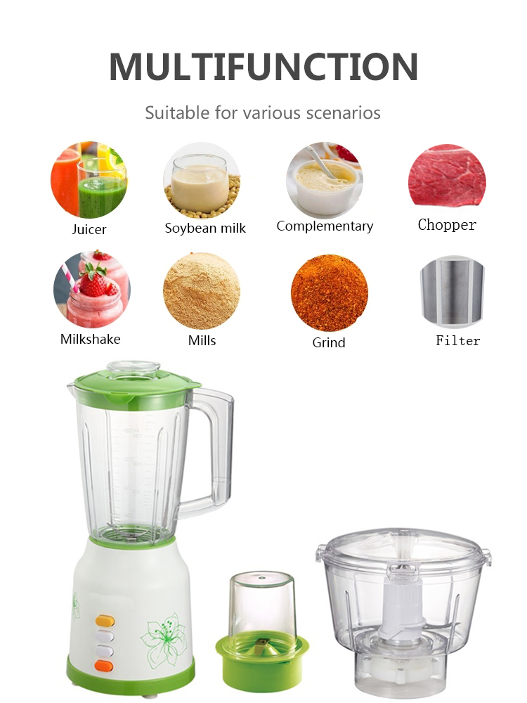 Classic Professional Countertop Blender And Chopper Machine