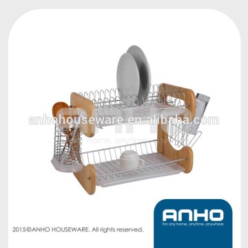 Rational Construction Wooden Plate Holder