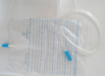 Disposable plastic pediatric orina collector urine bag