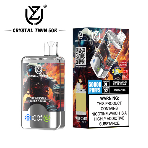UZY Tornado 50000 Puffs Vape Dual Flavors Germany