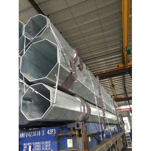 Utiliti Keluli Pole Elektrik Galvanized Futao