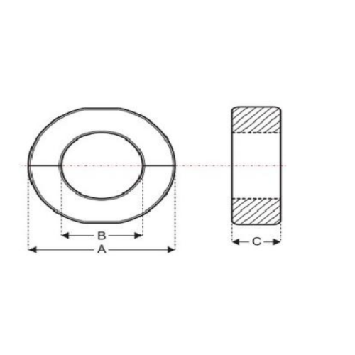 Ferrite Core High Quality Ferrite Large Ferrite Toroid