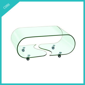 movable contemporary glass moroccan coffee table