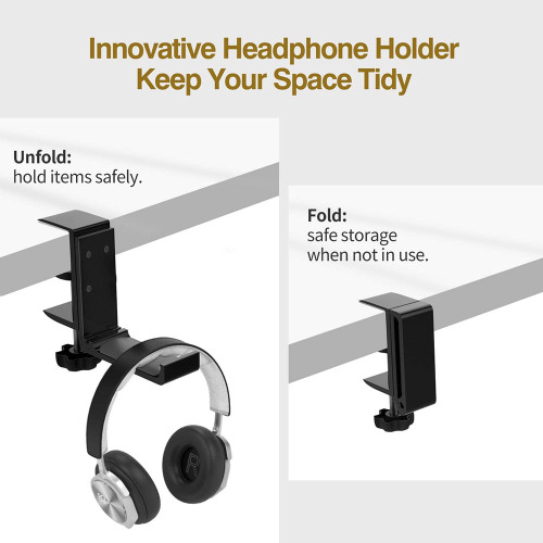 Foldable Headphone Hanger Stand Hook