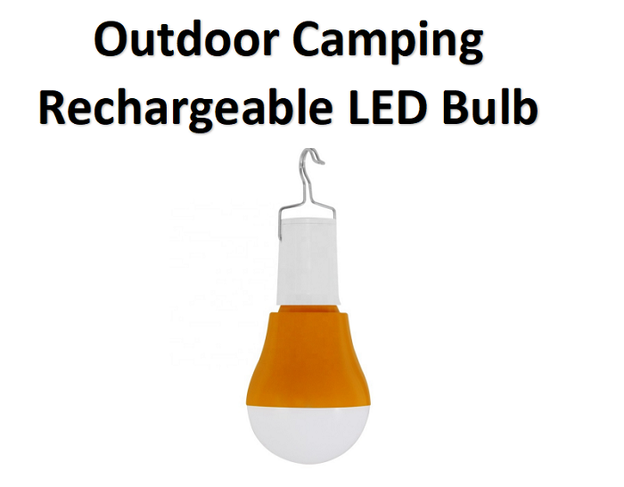 Ampoule de camping d'urgence LED portable