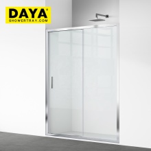 Simple Rectangular Frameless Shower Enclosure