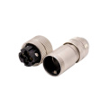 M12 Connector de 4pin D Codificado de M12 Conector redondo