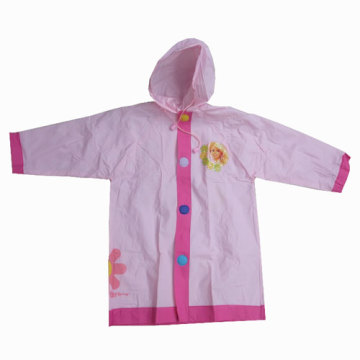 Mädchens Pvc Rainwear