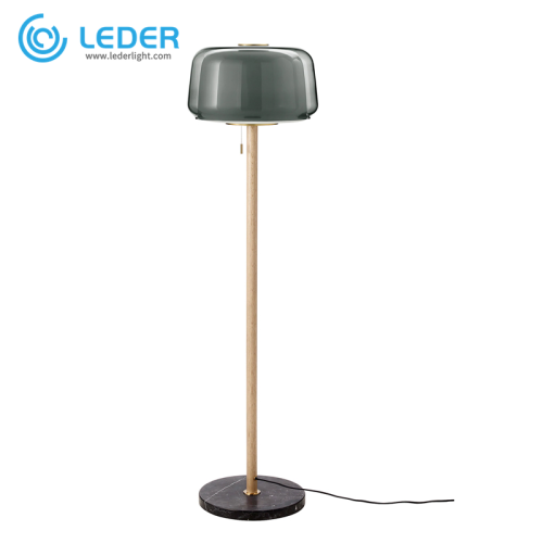 LEDER Living Room Wooden Floor Lamps