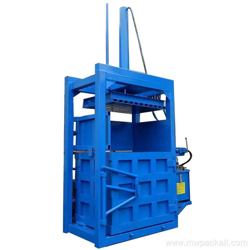 Waste Cardboard Baler Hydraulic Carton Baling Machine